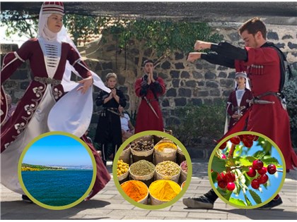 טיול מאורגן באוטובוס  באזור הכינרת והסביבה